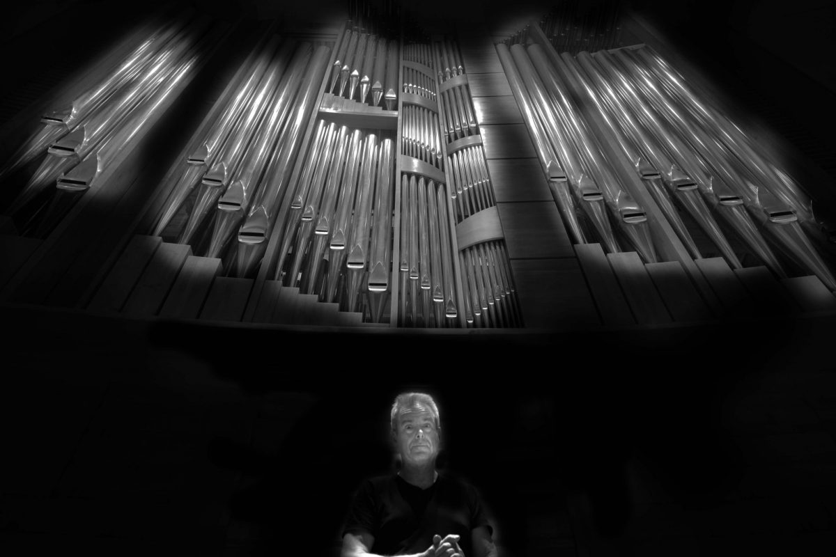 Nils Henrik Asheim og orgelet i Stavanger konserthus