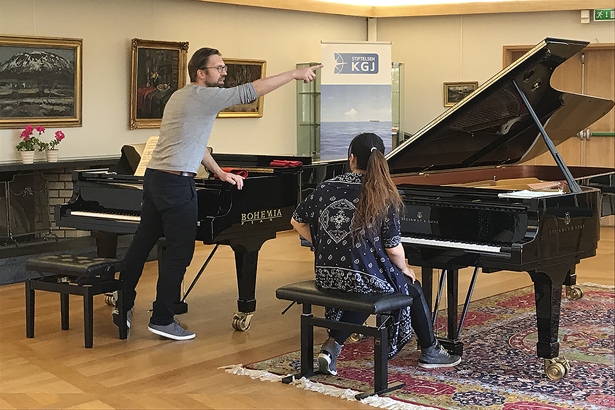 MESTERKLASSER MED ANDSNES OG HADLAND