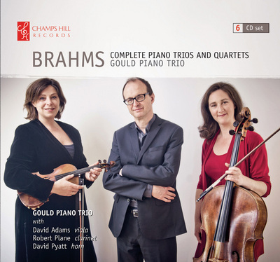 Brahms Komplette klavertrioer og kvartetter