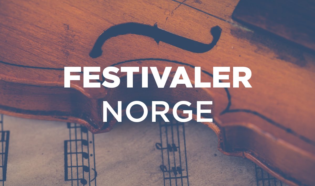 NORSKE SEPTEMBERFESTIVALER 2019
