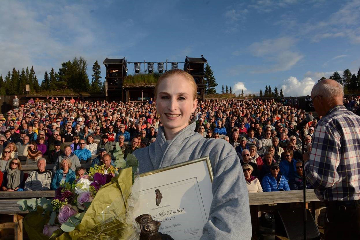 BALLETTPRIS TIL GRETHE SOFIE BORUD NYBAKKEN